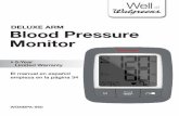 DELUXE ARM Blood Pressure Monitor - walgreensbp.com · DELUXE ARM Blood Pressure Monitor • 5-Year Limited Warranty ... Date & Time Set Procedure ... The table on page 6 contains