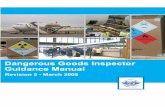 Dangerous Goods Inspector Guidance Manual - …coscapsa.org/Manuals/Dangerous Goods Inspector Manual.pdf · ICAO Annex 18, third edition, ... Supplement to the Technical Instruction