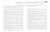 catalog IRISH LITERATURE - Detritus Headquartersdetritus.com/pdfs/JRM_47_IRISH.pdf · BECKETT, Samuel. As the Story Was ... BECKETT, Samuel. Footfalls. London: Faber & Faber ... catalog