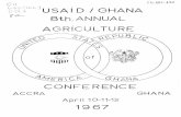 r~ ~·ARC:· ~-~t,(t'bvJ USA i D I GHANA ANNUAL …pdf.usaid.gov/pdf_docs/PNARC442.pdfunited ~i usa id/ghana agriculture conference sta tes of am!ijrica i' proceedings of the bth.