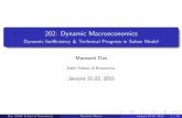 202: Dynamic Macroeconomicsecondse.org/wp-content/uploads/2015/01/C202-Lecture2-Solow-model...202: Dynamic Macroeconomics ... Das (Delhi School of Economics) Dynamic Macro January