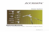 Power System - Aygun Surgical Instruments ·  · 2018-01-18NAP PRAXIS HSM 90.000 rpm Battery ... Power System STANDARD MICRO Electro (Transmission) Pneumatic Surgical Motor Power