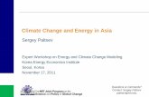 Climate Change and Energy in Asia - KEEI Slides for Discussion (3) 28 ... Report 113 (2004) Europe: Report 178 ... Climate Change and Energy in Asia