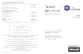Insurance - Holiday Extras · Sections 1-11 and 13-17 of Latitude travel insurance are underwritten by AWP P&C SA ... Premier NO CANCELLATION cover Premier cover Limits ... £2,000