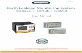 Leakage Monitoring System IsoBase IsoHub IsoOut - … User Manual... · Earth Leakage Monitoring System IsoBase | IsoHub | IsoOut ... Earth Leakage Monitoring System ... 5.6 Installation
