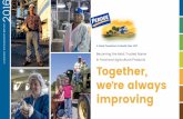 Becoming the Most Trusted Name in Food and ... - Perdue Farms · At Perdue Farms, stewardship is one of our core values. We believe in responsible food and agriculture, and that means