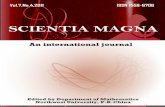 SCIENTIA MAGNA - University of New Mexicofs.gallup.unm.edu/~smarandache/ScientiaMagna7no4.pdfiii Contributing to Scientia Magna Authors of papers in science (mathematics, physics,