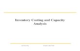 Inventory Costing and Capacity Analysis Accounting Horngreen, Datar, Foster Inventory-Costing Methods The difference between variable costing and absorption costing is based on the