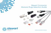 Stewart Connector Modular Plugs Selection Guide - Protect Connector Modular Plugs Selection Guide belfuse.com/stewart-connector. ... SS-39100-030 Standard Not Included 39100-874 (Slimline).235"
