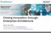 Driving Innovation through Enterprise Architecturesoftware.ag/.../Aaron-ATD-EA-No-Video.pdf · 2 Source of articles: Gartner What Gartner Says about EA and Technology Innovation