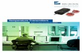Temperature Transmitters - Burns Engineering: The ... · TO ORDER CALL 800-328-3871 FAX 952-935-8782 www ... Temperature Transmitters ... DIN B Form style temperature transmitter