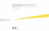 Ernst & Young LLP - Building a better working world - EY ... · Ernst & Young LLP Micro-Metalsmiths Limited - in Creditors’ Voluntary Liquidation (formerly in Administration) Report