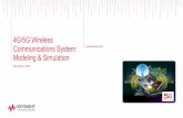 4G/5G Wireless Communications System Keysight … 5G/subsitio/Informes y Notas/5G_Seminar... · 4G/5G Wireless Communications System ... 4G LTE-Advanced, LTE ,5G 3G HSPA+, WCDMA,