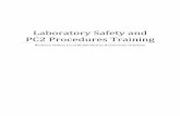 Laboratory Safety and PC2 Procedures Training - NSW … · Laboratory Safety and PC2 Procedures Training Northern Sydney Local Health District & University of Sydney