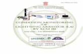 CONDITION MONITORING - rdso.indianrailways.gov.inrdso.indianrailways.gov.in/works/uploads/File/Pocketbook on... · current of the lightning arrester. This is the un- corrected value