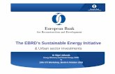 The EBRD’s Sustainable Energy Initiative - Startseite · The EBRD’s Sustainable Energy Initiative ... Warsaw Trams – 2010 (Poland) ... As the first PPP in the airport sector