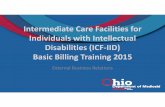 Intermediate Care Facilities for Individuals with …medicaid.ohio.gov/.../LongTermCare/ICF-IID-BB.pdfIntermediate Care Facilities for Individuals with Intellectual Disabilities (ICF‐IID)
