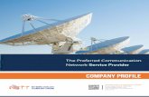 The Preferred Communication Network Service Provider · The Preferred Communication ... describes a small terminal that can be used for two-way communications via satellite. VSAT