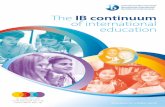 The IB continuum of international education€¢ Who we are • Where we are in place and time • How we express ourselves • How the world works • How we organize ourselves •