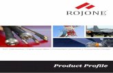 Product Profile - Rojone · Product Profile R.F. | Microwave ... amplifiers and repeater systems that have been used in the Collins Class ... Corrugated RFS or Andrews/Commscope coax