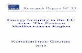 Energy Security in the EU Area: The Eastern Mediterranean ... Papers/Energy Security in... · Energy Security in the EU Area: The Eastern Mediterranean Region ... for the 2020 and