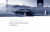 PRICES INTERNATIONAL EXPORT BMW ALPINA … INTERNATIONAL EXPORT PRICE LIST 11/2017 2 BMW ALPINA B7 BITURBO LONG-WHEELBASE Price with ALPINA SWITCH-TRONIC 8-Speed Sport-Automatic Transmission