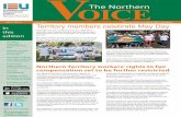 Vol. 9 No. 2 June 2015 The newsletter for IEUA-QNT members ...territorystories.nt.gov.au/bitstream/10070/256270/1/Northern Voice... · Vol. 9 No. 2 June 2015 The newsletter for IEUA-QNT