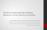 Student Financial Help -Seeking Behavior: From …cssl.osu.edu/posts/.../student-financial-help-seeking-behavior-from...Student Financial Help -Seeking Behavior: From Theory to Practice