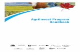 AgriInvest Program Handbook - Language selection · As part of Growing Forward, ... sales and purchase amounts may be allowable for AgriInvest. Copies of written joint venture or