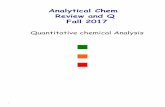 Analytical Chem Review and Q Fall 2017 - San Diego ...faculty.sdmiramar.edu/fgarces/zCourse/All_Year/Ch251/a...3 Experiment / Activities Fall 14 Experimental Methods 00 Glassware Calibration