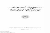 Annual Report: Budget Review - St. Louis Fed 3 23 FEDERAL RESERVE BANKS 23 Major Initiatives ... Operational Areas For budgeting purposes, the Board of Governors and the Reserve Banks
