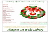 Holiday Open House @ Your Librarymccpl.lib.al.us/ckfinder/userfiles/files/December 2017 Things to...Holiday Open House @ Your Library ... Christmas is both a sacred religious holiday