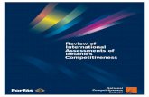 Review of International Assessments of Ireland’s … International Review National Competitiveness Council 2. Ireland’s overall rankings in the global (WEF and IMD) reports fell