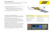 Crossbow Portable, Economical, Flexible CNC Cutting …€¦ · Crossbow Portable, Economical, Flexible CNC Cutting Machine ... Crossbow can be equipped with plasma, ... torch for
