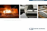 Company profile 2007 - PILSEN STEEL · Company profile 2007. ... the home and world markets has not been changed. ... Count Waldstein moved his engineering workshop to Plzeň, ...