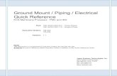 Ground Mount / Piping / Electrical Quick Reference Processor Installation - Quick Reference...Ground Mount / Piping / Electrical Quick ... at the ECS unit. Simplified schematic of