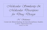 Molecular Similarity Molecular Descriptors for Drug bennek/class/mds/lecture/lecture3-06.pdfMolecular Similarity Molecular Descriptors for Drug Design ... • Introduction of a new