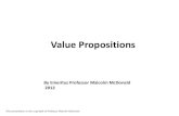 Value Propositions - Malcolm McDonald · Value propositions have a bad reputation in selling ... [s Happening in the USA ©2009 Neil Rackham Unique ... 3D Trasar continually monitors