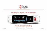 Radical-7 Pulse CO-Oximeter - Queen's Universityanesthesiology.queensu.ca/assets/Masimo_Radical_7...> Identify the key features, components, and controls of the Radical-7 Pulse CO-Oximeter