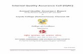 Internal Quality Assurance Cell (IQAC) 2013-14.pdf · AQAR 2013-14 Loyola College (Autonomous) Chennai-34 Page 1 Internal Quality Assurance Cell (IQAC) Annual Quality Assurance …