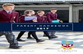 PARENT HANDBOOK - Cardijn College, Catholic … Parent Handbook 3 Dear Parents Welcome to Cardijn! Welcome to another year at Cardijn College. For some of you 2017 will mark the beginning