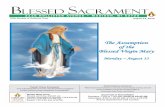 BLESSED SACRAMENT - Store & Retrieve Data Anywheres3.amazonaws.com/.../blsacrament/downloads/...f.pdf · Sacrament. These prayer groups can be devotional, ... Join us for our opening