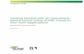 Getting Started with an OpenStack- based Cloud Using SUSE ... · Getting Started with an OpenStack-based Cloud Using SUSE ... OpenStack components use to save data also runs on the