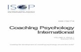 ISSN 1758-7719 - International Society for Coaching Psychologyisfcp.net/CPI 8 1 Summer 2015.pdf · ISSN 1758-7719 Coaching Psychology . International. VOLUME 8, ISSUE 1. Summer 2015