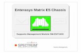 Enterasys Matrix E5 Chassis (5084) - CA Technologiesehealth-spectrum.ca.com/support/secure/products/Spectrum_Doc/spec... · Device Management Page 3 Enterasys Matrix E5 Chassis Contents