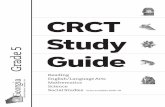 CRCT Study - web.douglas.k12.ga.usweb.douglas.k12.ga.us/.../CRCT_Grade_5_Study_Guide.pdf · CRCT Study Grade 5 Guide Reading English ... Model and have students mark the main idea