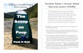 Scoop on Poop - Bureau of Land Management on Poop 2017.pdfScoop on Poop Portable Toilets / Human Waste ... To calculate the volume required for your group size, use one pint per person,