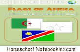 Geography Notebook Helper - Homeschool …homeschoolnotebooking.com/download_pages/.../flags_africa_sample.pdfGeography Notebook Helper: Flags of Africa By Michelle Taylor ... We are