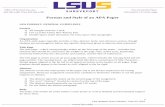 Format and Style of an APA Paper - LSU Shreveport0).pdf · 1 Last updated: Ryan Sanders. June 30, 2016. Format and Style of an APA Paper APA FORMAT: GENERAL GUIDELINES Format 1) All