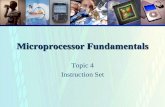 Introduction to Microprocessors - UNC Charlottesjkuyath/ELET2231/Topic/Topic 4... · – Examine both the Instruction Set Summary and the ... with the AVR instruction set ... Introduction